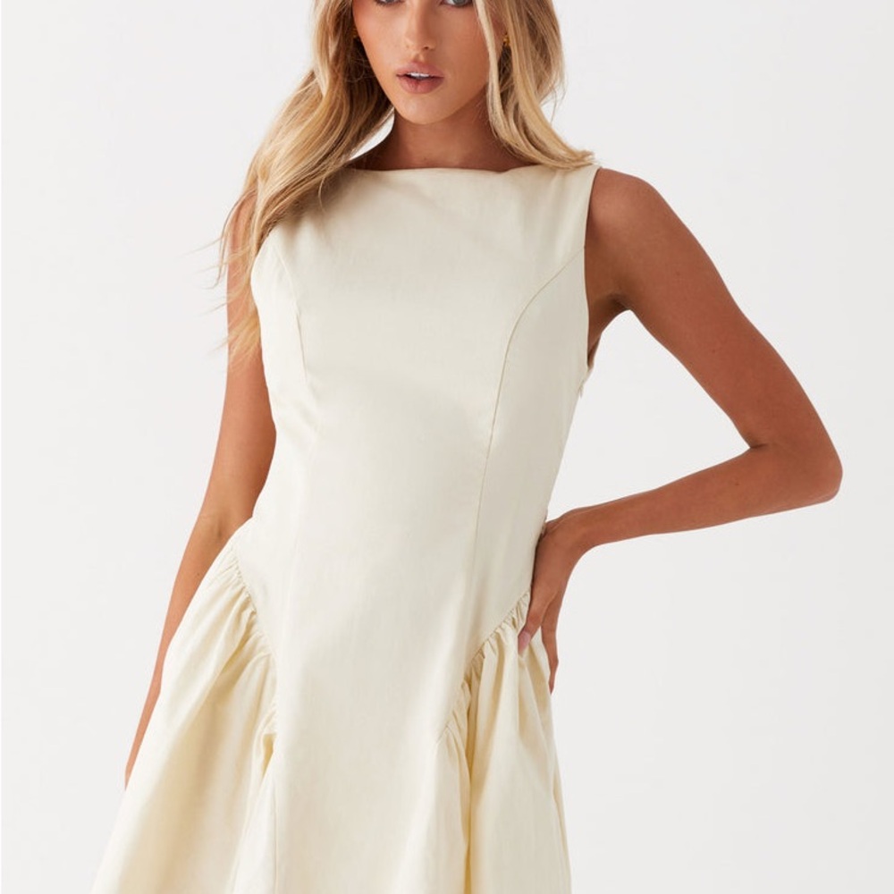 Peppermayo Exclusive - Invited Mini Dress - Ivory - Picture 5 of 7